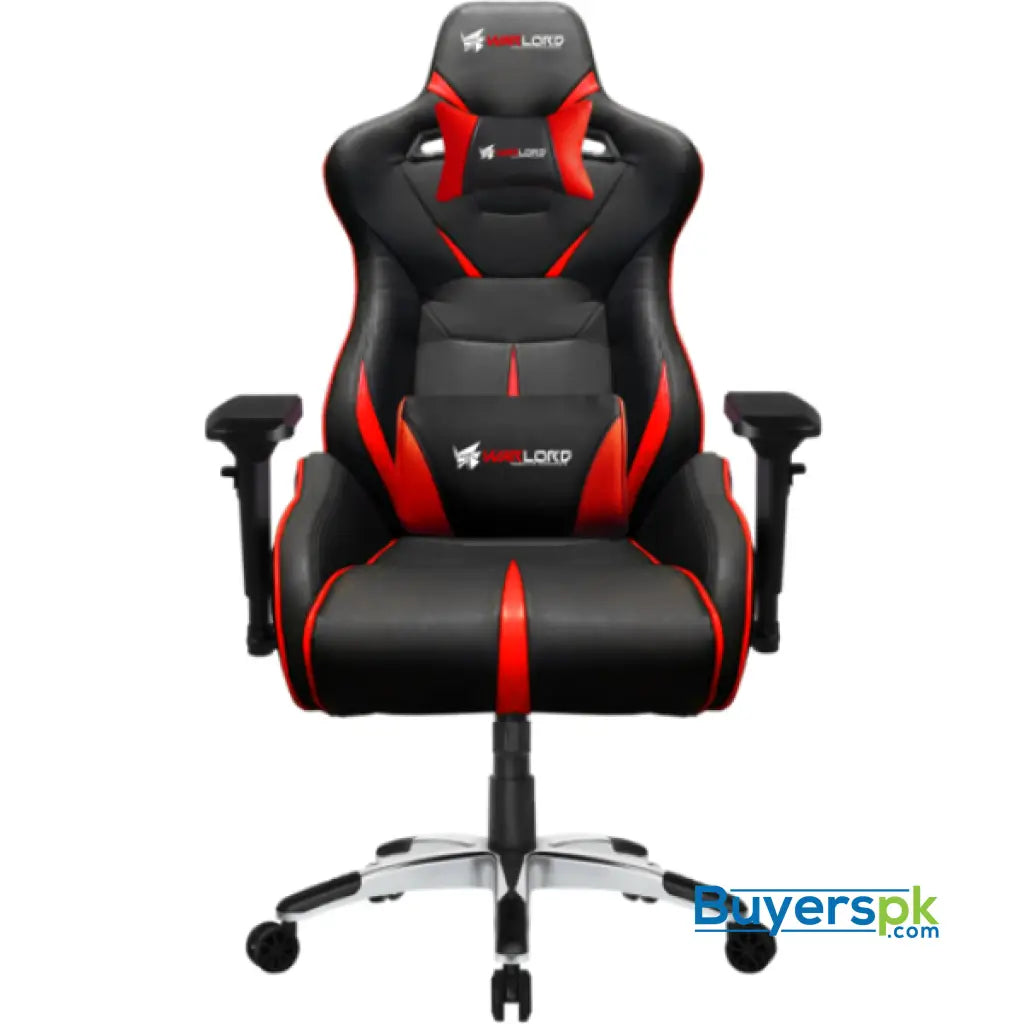 Warlord Templar Gaming Chair - Black/Red Templar-Red - Chair Warlord Templar Gaming Chair - Black/Red Templar-Red - Chair